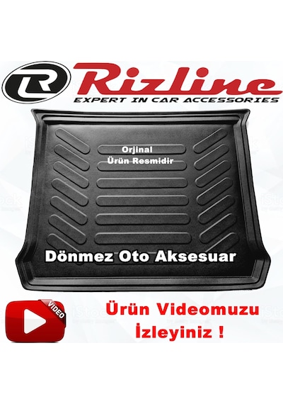 Fiat Doblo 2 3D Bagaj Havuzu Siyah 2010-2020 Arası Rizline N11.5468
