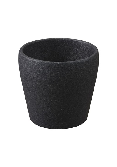 Toprak Saksı, Koyu Gri, 6 Cm 3 Adet
