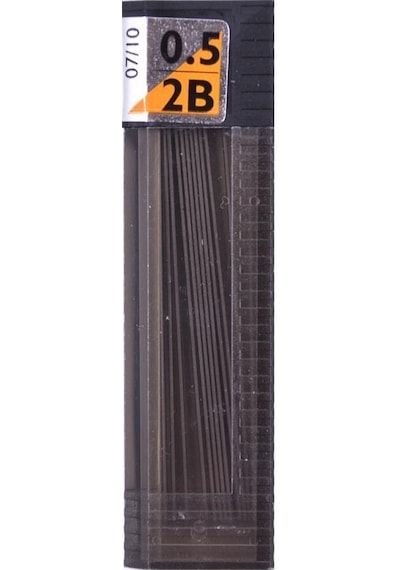 Tombow Min Klasik Mono Lead 2B 0.5Mm R5-Rg X 12 Tüp Kalem Ucu