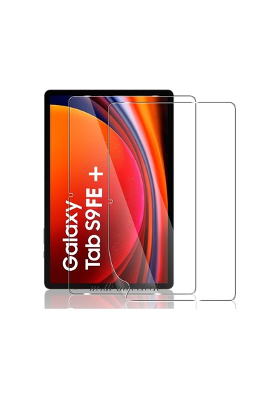 Samsung Uyumlu Galaxy Tab S9 Fe + 12.4 Tablet Ekran Koruyucu Cam Sm-x610
