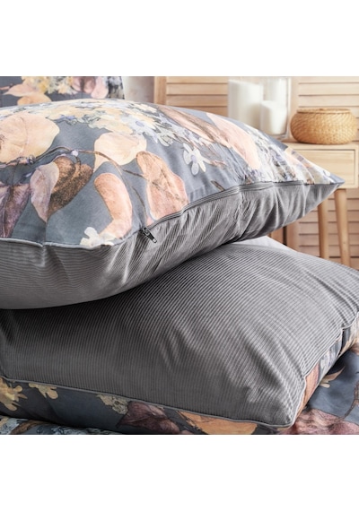 Schafer Home Premium Comfort Çift Kişilik Nevresim Takımı 6 Parça-gri