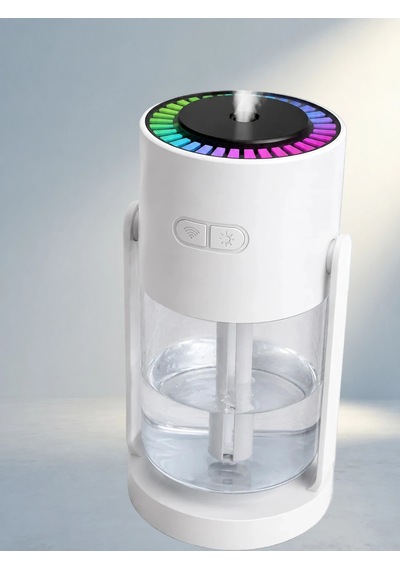 Modern Renkli Led Işıklı Ultrasonik Hava Nemlendirici 1 Adet