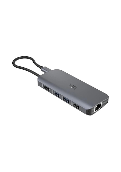 Bix BX10HB PRO Type-C Kart Okuyucu 4K 60Hz HDMI Ggabit Ethernet USB 3.2 PD Dönüştürücü