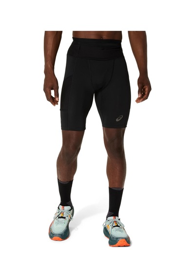 Asics Fujıtraıl Elıte Sprınter Erkek Siyah Beyaz Tayt 2011d267-001 Siyah Beyaz