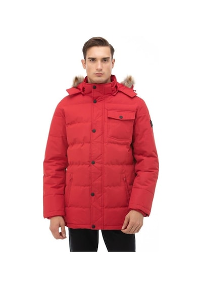 Nautica Erkek Kırmızı Su Geçirmez Mont