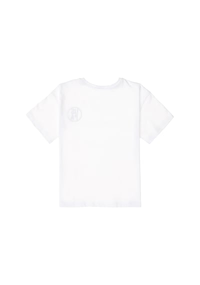 U.S. Polo Assn. Erkek Çocuk Beyaz Oversize Bisiklet Yaka Tişört 50298981-VR013 U.S. Polo Assn. Erkek Çocuk Beyaz Oversize Bisiklet Yaka Tişört 50298981-VR013