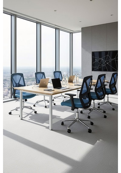 Ofisbazaar Dolphin Siyah Fileli Çalışma Koltuğu Ergonomik Şef Ve Toplantı Koltuğu Açık Mavi Mavi Ofisbazaar Dolphin Siyah Fileli Çalışma Koltuğu Ergonomik Şef Ve Toplantı Koltuğu Açık Mavi Mavi