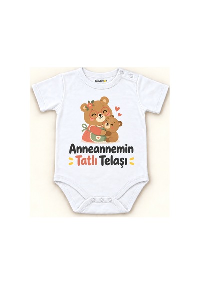 Babylimon Anneannemin Tatlı Telaşı Beyaz Kısa Kollu Çıtçıtlı Bebek Zıbını Beyaz - Anneannemin Tatlı Telaşı - 928161932 Beyaz - Anneannemin Tatlı Telaşı Babylimon Anneannemin Tatlı Telaşı Beyaz Kısa Kollu Çıtçıtlı Bebek Zıbını Beyaz - Anneannemin Tatlı Telaşı - 928161932 Beyaz - Anneannemin Tatlı Telaşı