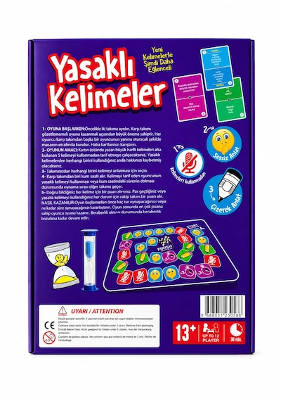 Yasaklı Kelimeler Kutu Oyunu Tabu Xxl