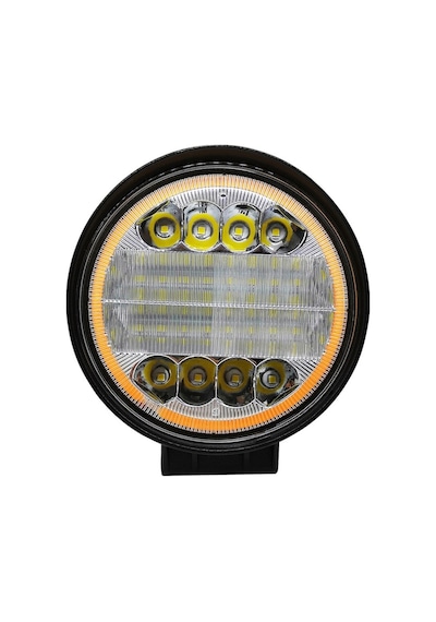 Offroad Sis Yuvarlak Kırmızı Angelli Sis Lambası 12-24v / Lass311