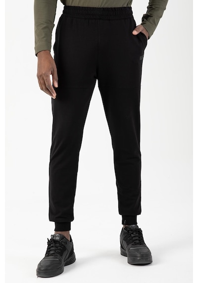 Maraton Sportswear Regular Erkek Ribana Paça Basic Siyah-siyah Eşofman Altı 21716-siyah-siyah Siyah - Siyah