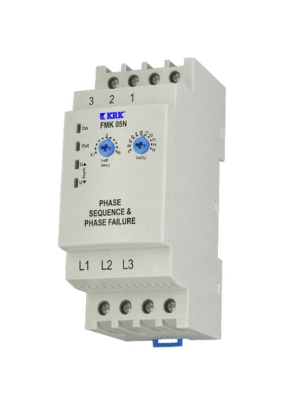 Krk Fmk05n ,ray/dın 3-faz Kontak-1a1k Faz Koruma Röle