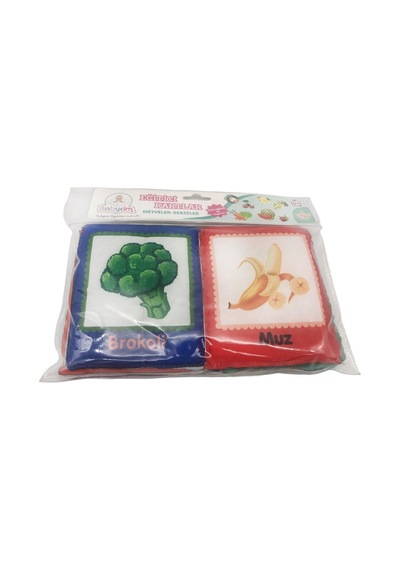 Birlik Oyuncak Babycim Eğitici Meyveler & Sebzeler Soft Kartları