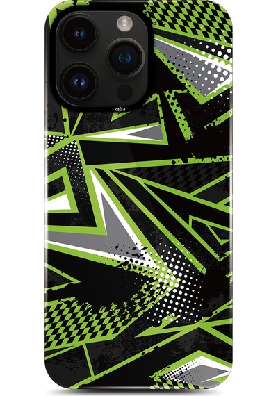 Teleplus Apple Uyumlu iPhone 14 Pro Max Kılıf Hd Desenli Kajsa Shield Plus Grafiti Serisi Kapak