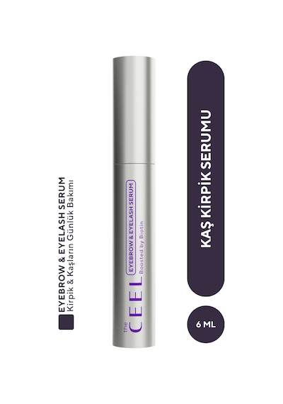 The Ceel Kaş & Kirpik Bakım Serumu Peptit Kompleks, Arginine,Castor Oil, Biotin 6 ML