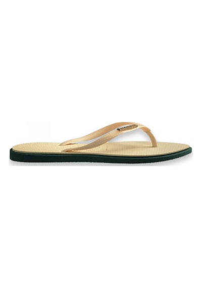 Havaianas 4149584 Sslim Point Parmak Arası Bej Kadın Terlik Siyah