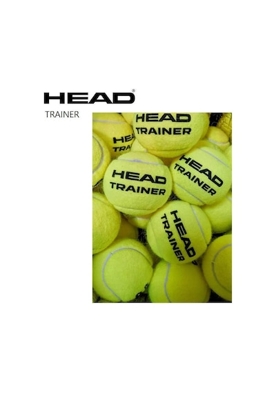 Head Trainer Polybag 72'li Tenis Topu