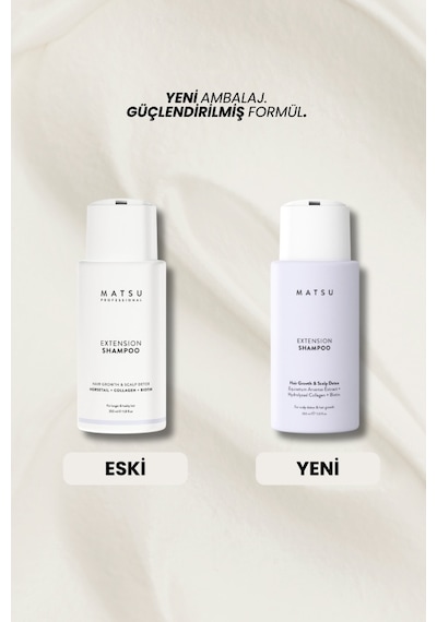 Matsu Extension Saç Derisi Şampuanı 350 ml | Arındırma & Sebum Dengesi