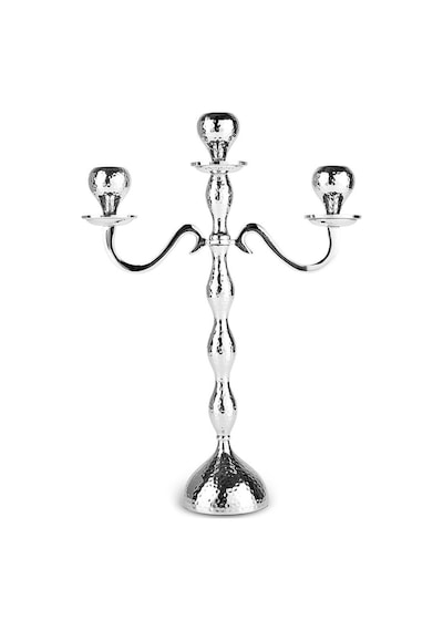 Karaca  Home Arlen 3'lü Şamdan Silver 38x29 cm