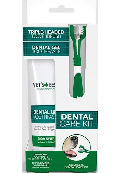 Vets Best Köpekler İçin Ağız Diş Bakım Seti