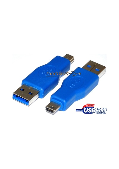 10 Pin Mini Usb 3.0 Erkek To Usb 3.0 Erkek Çevirici Dönüştürücü A
