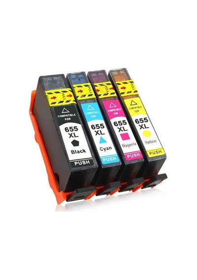 Photo Print HP 655XL 3525 4 Renk Kartuş Seti