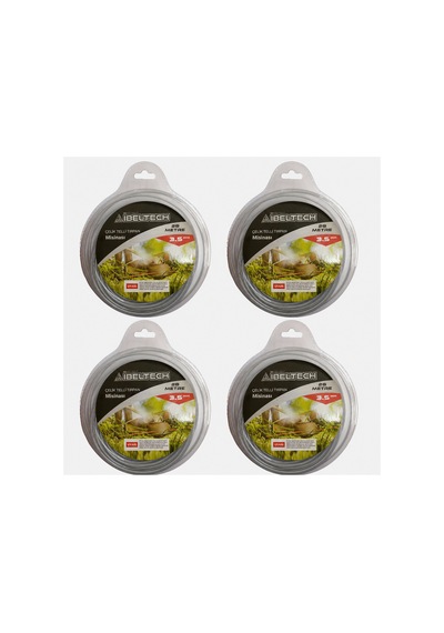 Çelik Telli Misina 3.5 Mm 28 Mt Tırpan Misinesi 4 Adet