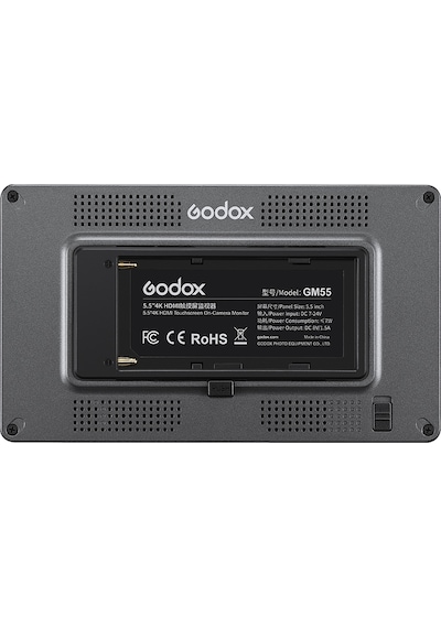 Godox Gm55 5.5" 4K Hdmı Kamera Üstü Dokunmatik Monitör