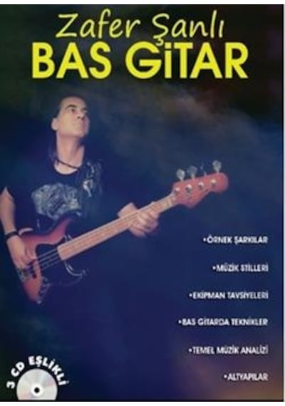 Bas Gitar - Zafer Şanlı - Porte Müzik Eğitim Yayınları
