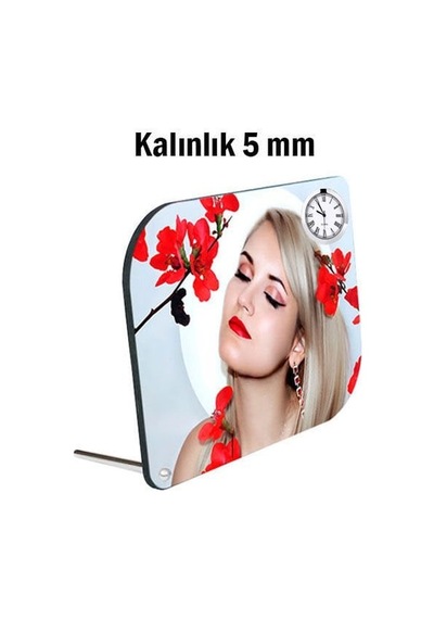 Sublimasyon Hdf Saat 19x14 Cm Çok Renkli