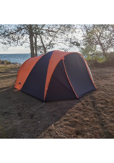 North Pacific Verandalı Çadır - Turuncu/gri Turuncu