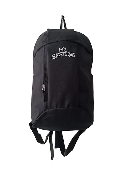 Mygeppetobag Unisex Siyah Sırt Spor Yürüyüş Kamp Bisiklet Çantası 10 Lt Siyah