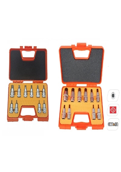 Ht- Rico Lokmalı Torx Bits Takımı- Lokmalı Allen Alyan Takımı Seti 20 Parça