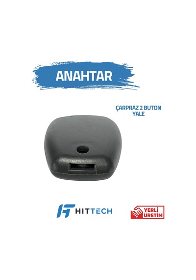 Renault - Master 3 Uyumlu 2 Buton Yale Anahtar Kabı