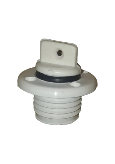 Plastik Miçoz, Tekne Güverte Su Gideri, 1/2", Marin, 13mm,