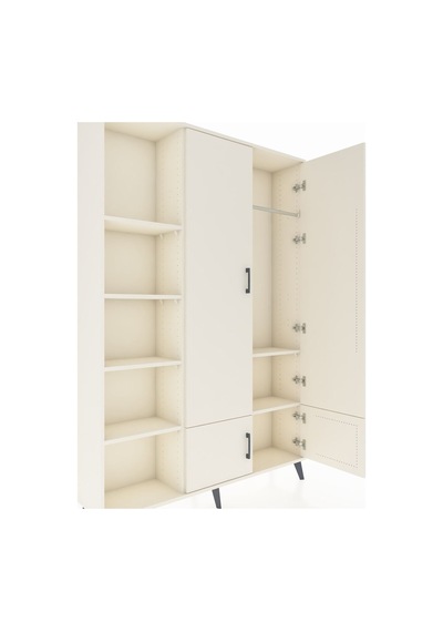 Arges Dolap 6 Raflı 4 Kapaklı Tek Askılı 132x30x195 Aytaşı-ay... Aytaşı Arges Dolap 6 Raflı 4 Kapaklı Tek Askılı 132x30x195 Aytaşı-ay... Aytaşı