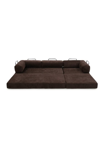 Herev 300x100 Sünger Köşe Koltuk Takımı / Yatak Olur Kanepe / Yıkanabilir Fitilli Kadife Kumaşlı Şark Köşe Kahve Herev 300x100 Sünger Köşe Koltuk Takımı / Yatak Olur Kanepe / Yıkanabilir Fitilli Kadife Kumaşlı Şark Köşe Kahve