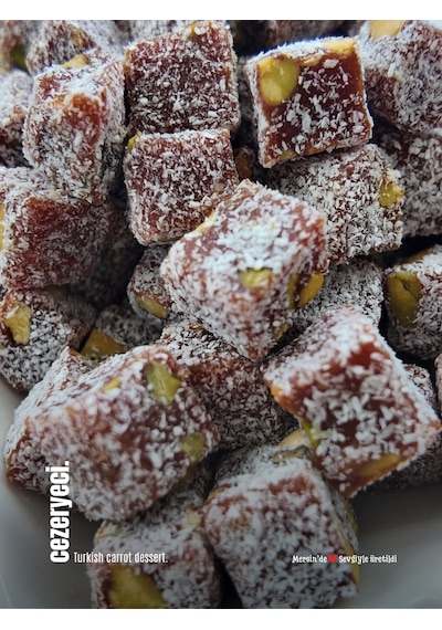 Cezeryeci Antep Fıstıklı Küp Cezerye 250 G