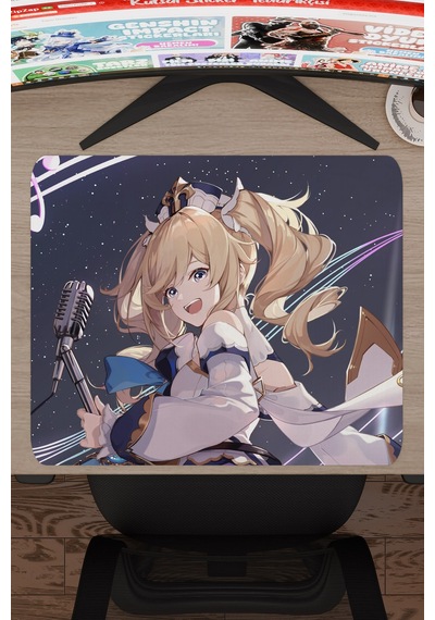 Barbara Genshin Impact Anime Gacha V3 - 48x40 Xl Gaming Mouse Pad Fare Altlığı