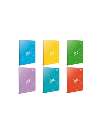 Gıpta Tel Dikişli Plastik Kapak Defter A4 100 Yaprak Çizgili Defter 12 Li Paket