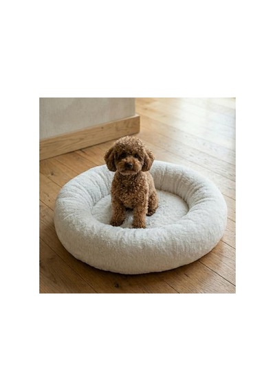 Donut Şeklinde Kedi Ve Köpek Yatağı, Yıkanabilir