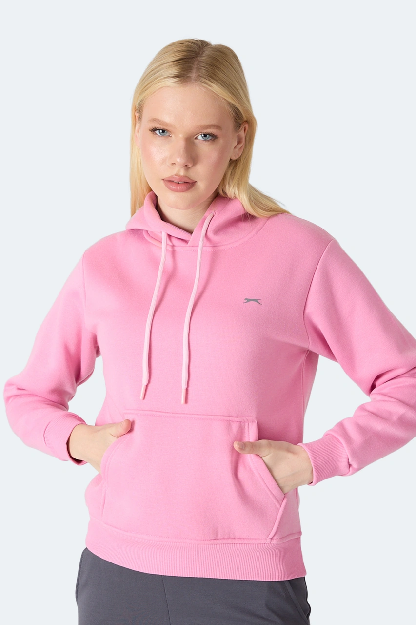 Slazenger Mısty I Kadın Pembe Sweatshirt Pembe