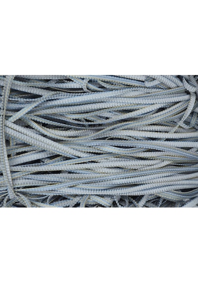 Düz Ip Perde Gri Çift Renk Hazır Ip Perde 300 X 280 Cm
