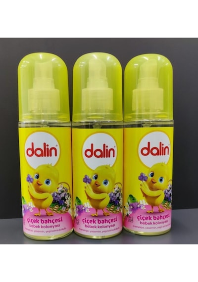 Dalin Bebek Kolonyası Çiçek Bahçesi 3 X 150 ML