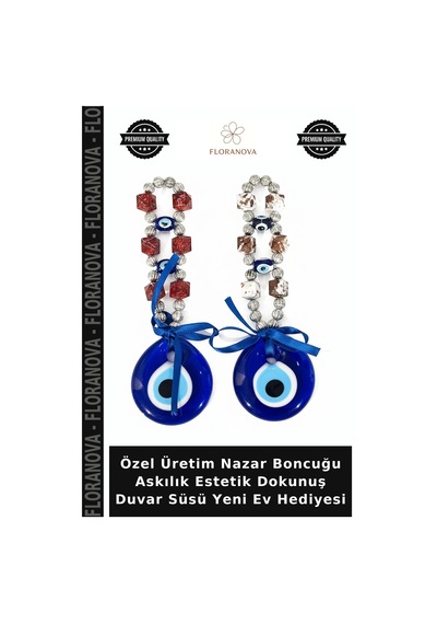 Özel Üretim Nazar Boncuğu Askılık Estetik Dokunuş Duvar Süsü Yeni Ev Hediyesi