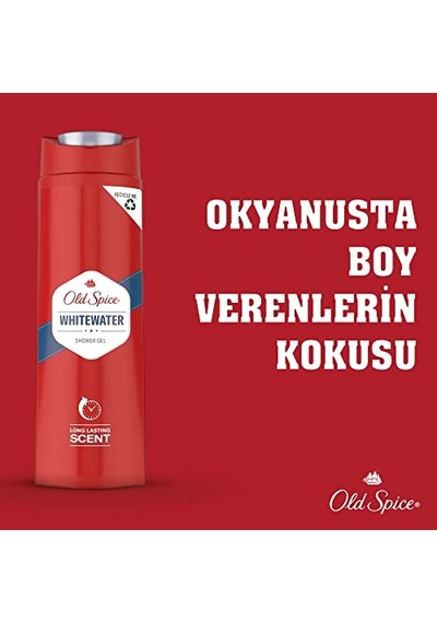Old Spice Whitewater Erkekler İçin Duş Jeli Ve Şampuan 250 Ml Acai Üzümü