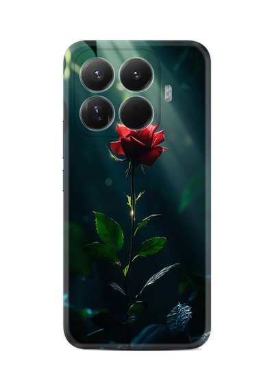 Xiaomi 15t Pro Kılıf Limited Resimli Kırmızı Gül 227