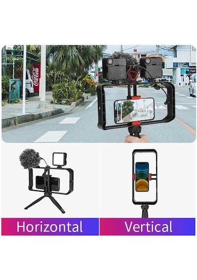 Jmary MT-33 Tripod 14 cm Uzunluk Çok Yönlü Kullanım - ZORE-262659 Siyah