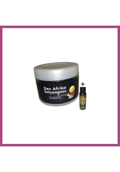Gees Global Giant Dev Afrikasalyangozu Kremi Yaşlanmakarşıtı 100ml + Hotrhino Erotikmasaj Yağı 60 Ml Gbzs