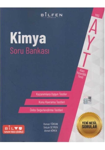 AYT Kimya Soru Bankası- Bilfen Yayınları